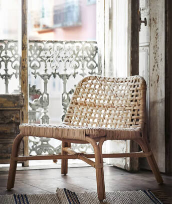 Olaya, Furniture, SAR 260,  IKEA ULRIKSBERG Rattan Armchair &ndash; Excellent Condition