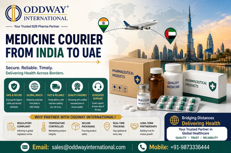 Dubai, Businesses For Sale, Medicine Courier From India To UAE Safe Shipping - Oddway