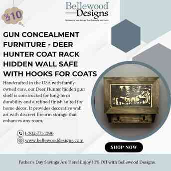 New York, Furniture, USD 139,  Hidden Gun Storage Furniture | Father&rsquo;s Day Sale &ndash; 10% Off
