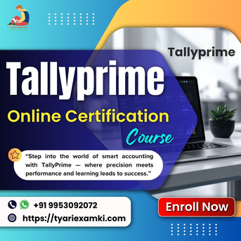 New Delhi, Lessons Offered, Tally Prime Accounting Certification Training