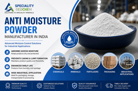 Mumbai, Materials, Anti Moisture Powder Manufacturer In India | Advanced Moisture Control Solutions
