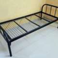 SAR 135,  Single Iron Bed With Spring Mattress