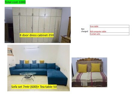 Riyadh, Apartments, Flats, Houses & Villas, SAR 2084/month,  Furnished,  3 BR,  2 Sq. Meter,  Saudi Arabia (3 BHK Flat Available In Askan 2 For Pakistani Family Only)