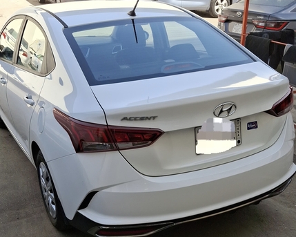 Riyadh, Vehicles, Cars & Trucks , SAR 1,  Hyundai Accent,  2021,  Automatic,  14000 KM,  Car For Rent