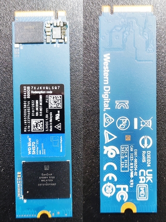Thuqbah, Computers, SAR 400,  Western Digital WD Blue SN570 500GB NVMe SSD For Sale