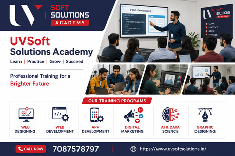 Chandigarh, Lessons Offered, IT Training Institute In Chandigarh | UVSoft Solutions Academy