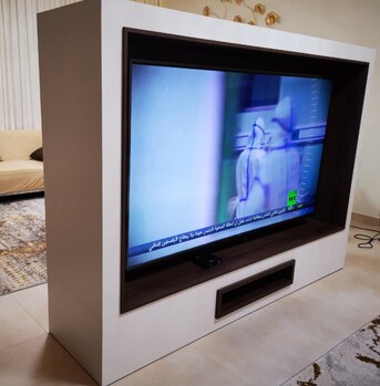 Jidhafs, Furniture, BHD 100,  Custom-Made Double-Sided TV Stand / Room Divider