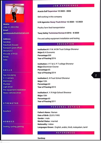 Dammam, Job Seekers, Im A Firealarm Firefighting Forman  I Have Almost 10 Years Of Experience In This Feeld