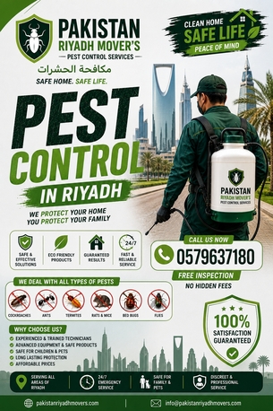 Al Malqa, Pest Control, 🛡️ PESTS OUT, PEACE OF MIND IN! 🏡✨