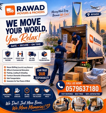 Al Malqa, Relocation, 🚚✨ MOVING MADE EASY WITH RAWAD MOVERS & PACKERS ✨🚚