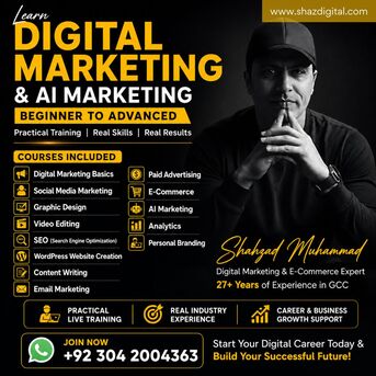 Riyadh, Education, Learn Digital Marketing & AI From Beginner To Advanced