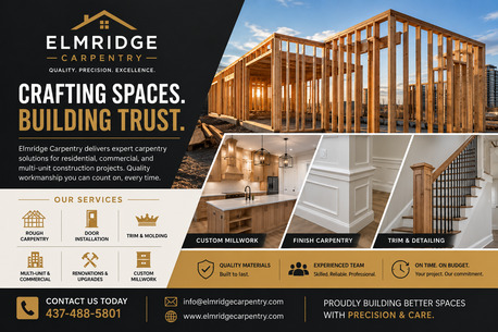 Karachi, General, Elmridge Carpentry &ndash; Precision Craftsmanship For Residential & Commercial Construction Pro