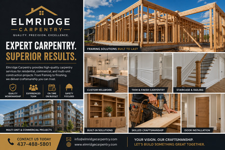 Karachi, General, Elmridge Carpentry &ndash; Precision Craftsmanship For Residential & Commercial Construction Pro