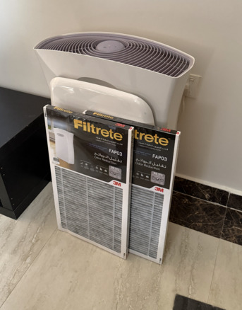 Olaya, Appliances, SAR 270,  2x New 3M Filtrete FAP03 Air Filters + FREE Air Purifier Machine