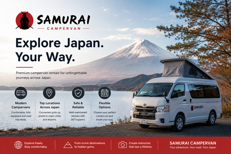 Karachi, General, Samurai Campervan &ndash; Explore Japan In Comfort With Premium Campervan Rentals