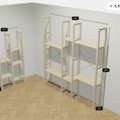 SAR 500,  Massive IKEA IVAR Solid Wood Shelving Units (2 Sets &ndash; Modular)