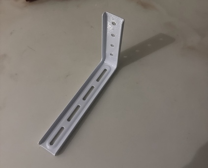 Riyadh, Industrial Machinery, SAR 4,  Galvanized Mild Steel L-bracket Size: 15cm X 10cm Thickness: 2.5mm