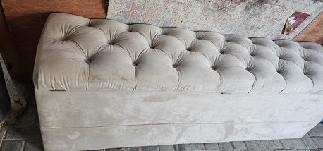 Manama, Furniture, BHD 60,  Bed With Wall Attached Headboard And Storage Ottoman