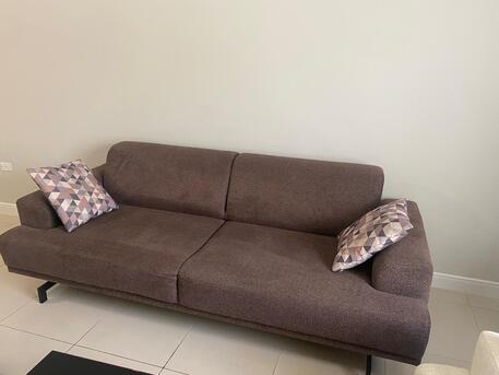 Riyadh, Furniture, SAR 5500,  Premium Quality 8-seater Sofa Set (2 Unfolding Sofas + 2 Chairs), Still Under Warranty