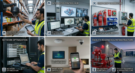 Hara, Technical, Complete Network, Fire & Safety, CCTV & ELV Solutions & Facilities
