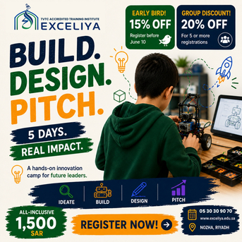 Riyadh, Education, Exceliya Innovators Summer Camp 2026