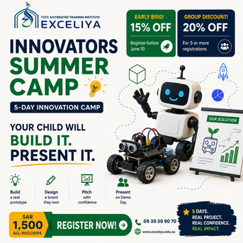 Riyadh, Education, Exceliya Innovators Summer Camp 2026