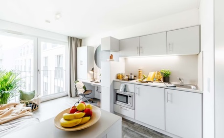 Berlin, Apartments, Flats, Houses & Villas, EUR 1345/month,  Furnished,  1 BR,  19 Sq. Meter,  BERLIN CITY! THE FIZZ BERLIN | Premium Student Living | BOOK NOW!