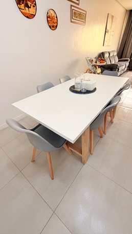 Al Hamra, Furniture, SAR 500,  Dinning Table Six Seater