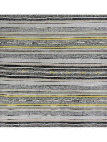 New York, Bicycles, USD 520,  6x6 Gray Yellow Square Old Persian Kilim Area Rug