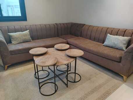 Jeddah, Furniture, SAR 450,  L Shaped Sofa With Rug