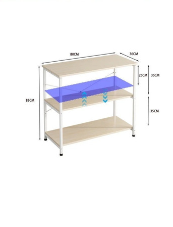 Jubail, Household Items, SAR 80,  3-Tier Storage Shelf / Console Table For Sale