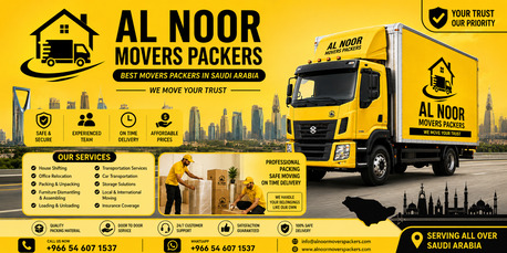 Al Malaz, Labor/Moving, Al NOOR MOVERS, PACKERS & CLEANING Pest Control House Shifting, Office Relocation Serving