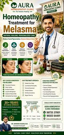 Mumbai, Health, Best Homeopathy Doctor For Melasma In India | Dr. Abhishek Kasana