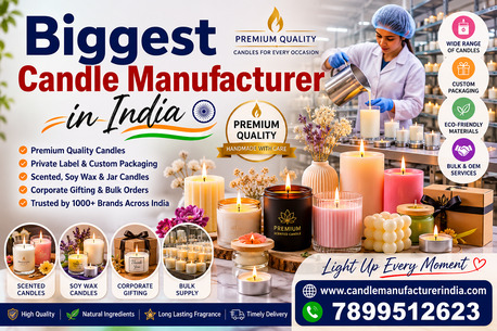 New Delhi, Wholesale Products, Biggest Candle Manufacturer In India | Premium Private Label Candle Manufacturing