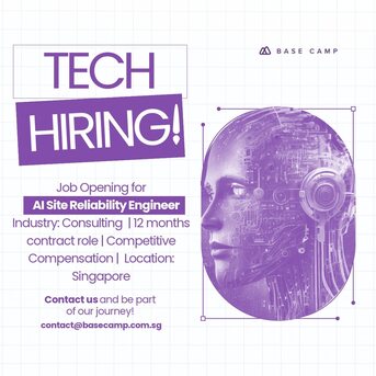 Singapore, Jobs, Hiring An AI Site Reliability Engineer In Singapore - Base Camp Recruitment