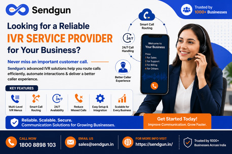 Jaipur, Business, Improve Customer Experience With Sendgun IVR Solutions