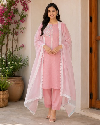 Delhi, Clothing & Accessories, INR 2500,  Shop Premium Unstitched Suits Online | Flat ₹500 OFF With AURUM500