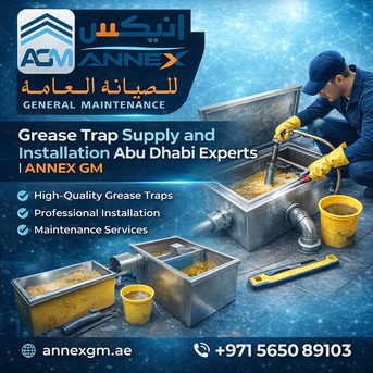 Abu Dhabi, Business, Grease Trap Supply & Installation Company Abu Dhabi | Annex GM
