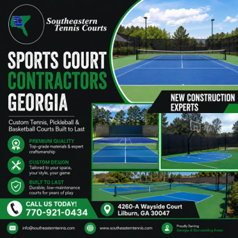 New York, Construction, Sports Court Contractors Georgia
