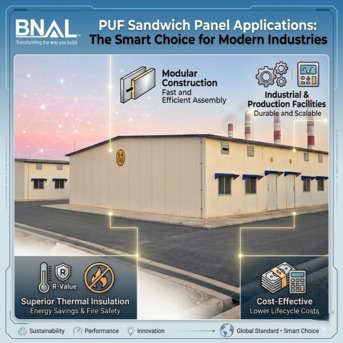 Mumbai, Real Estate, PUF Sandwich Panel Applications: The Smart Choice For Modern Industries