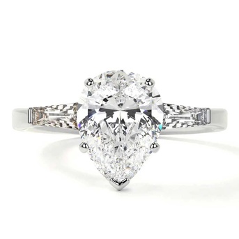 New York, Jewelry, USD 2,  Order Lab Created Diamond Rings IGI Certified Three Stone Ring