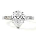USD 2,  Order Lab Created Diamond Rings IGI Certified Three Stone Ring