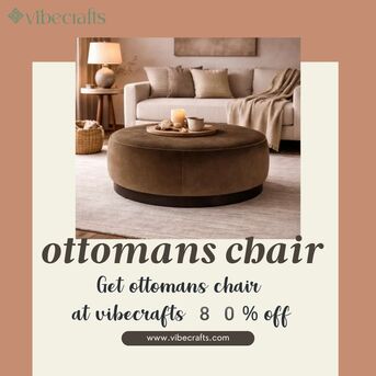 Noida, Household Items, INR 5499,  Premium Ottomans Chair For Stylish Living Spaces