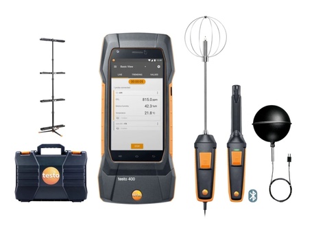 Dubai, Appliances, AED 18,  Testo 400 IAQ Kit With Tripod &ndash; Professional Indoor Air Quality Measurement