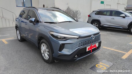 Umm Al Hassam, Vehicles, Cars & Trucks , BHD 9000,  Toyota Corolla Cross 1.8L Hybrid,  2025,  Automatic,  12900 KM,   Toyota Corolla Cross 1.8L Full Options + Long Insurance