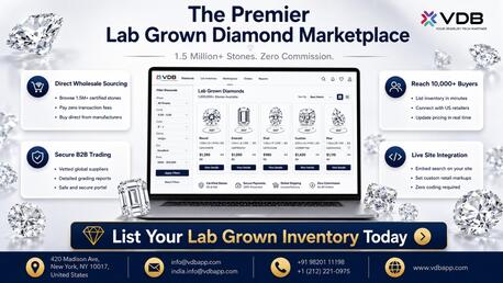 New York, Jewelry, Lab Grown Diamond Marketplace For US Jewelry Retailers