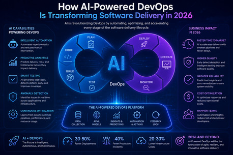 New York, Software Development, How AI-Powered DevOps Is Transforming Software Delivery In 2026.