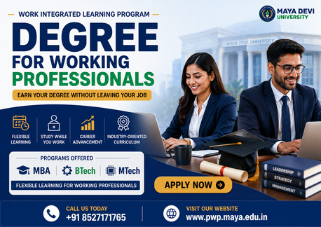 Mumbai, Education, Maya Devi University WILP Admissions Open 2026