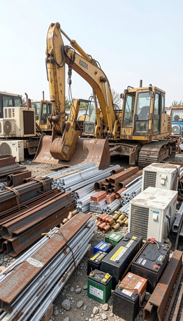 Riyadh, Items Wanted, Scrap Buyer Iron Steel Scrap Copper Cable Wire Scrap Used Battery Air-conditioning Aluminu
