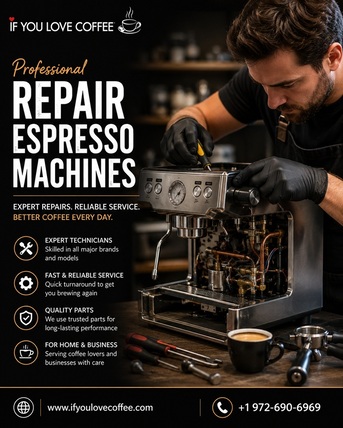 New York, Business, Professional Repair Espresso Machines Services For Homes & Businesses